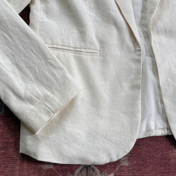 RACHEL ZOE Linen Blend Blazer NWT Size XL - Picture 6 of 13